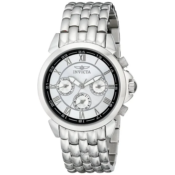 Invicta Specialty Collection Multifunction Silver Dial 2875 Men's Watch