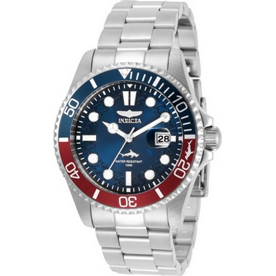 Invicta Pro Diver Stainless Steel Blue Dial Quartz 30951 100M Men's Watch