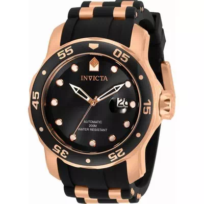 Invicta Pro Diver Black Dial Automatic 33340 200M Men's Watch