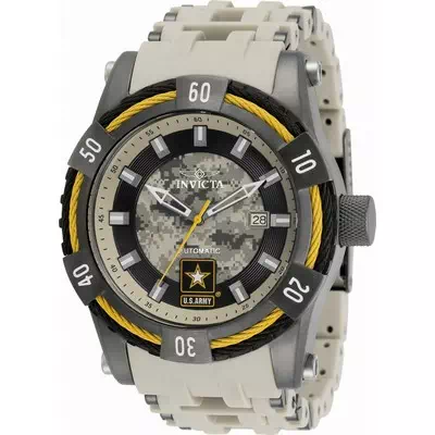 Invicta U.S. Army Camouflage Dial Automatic 34108 100M Men's Watch