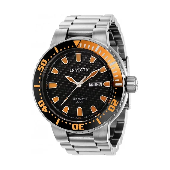 Invicta Pro Diver Black Dial Automatic Diver's 37440 200M Men's Watch