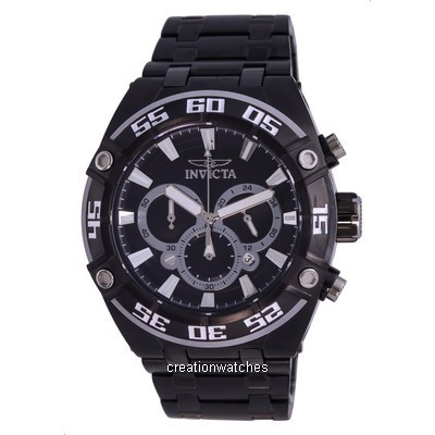 Invicta Coalition Forces chronograph สีดำ dial ควอตซ์ 37645 100M Men's Watch