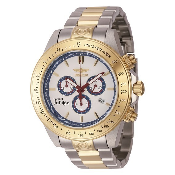 Invicta Cruiseline Chronograph Limited Edition Кварцевые часы для дайверов с белым циферблатом 46145 200M Мужские часы