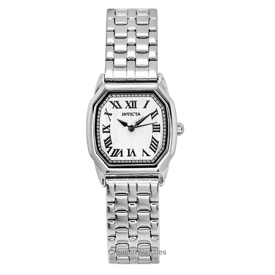 Invicta Wildflower Stainless Steel Silver Dial Quartz 48957 Women's Watch