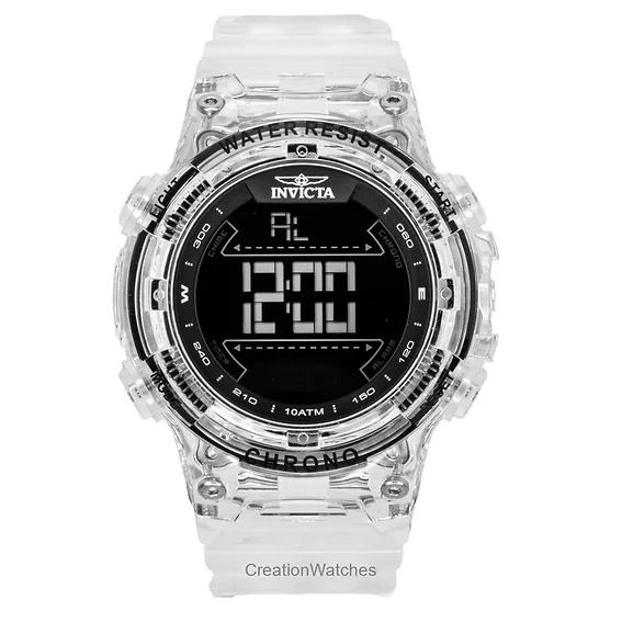 Invicta Racing Polyurethane Strap Quartz 49041 100M Men's Watch