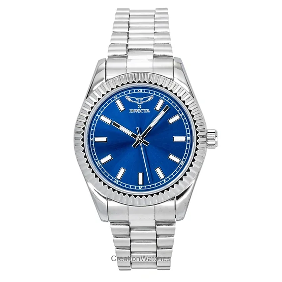 Invicta Specialty Stainless Steel Blue Dial Quartz 69015 Men's Watch