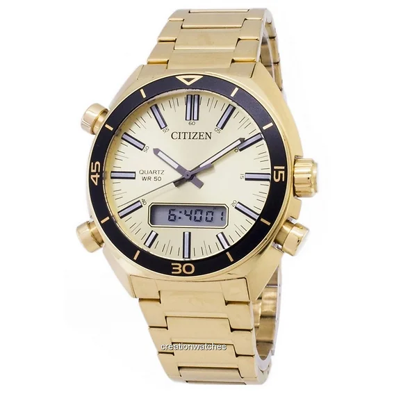 Ciudadano JM5462 - 56P cuarzo analógico Digital Watch de Men
