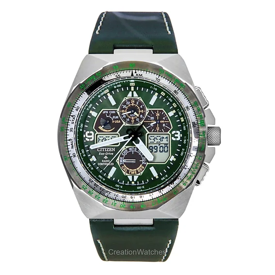 Citizen Promaster BJ7000-52E Cal.877 Data Eco Drive Solare Orologio Da Uomo Auth