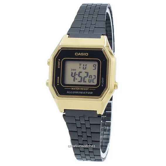 Casio Vintage Illuminator Alarm Digital LA680WEGB-1A Women's Watch