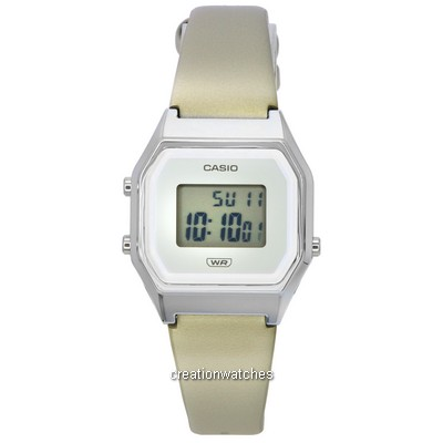Casio Vintage Digital Grey Dial Quartz LA680WEL-8 LA680WEL-8 นาฬิกาข้อมือผู้หญิง