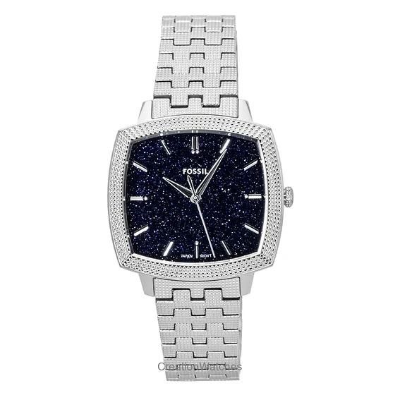Fossil Nick Jonas x Machine Luxe Aventurine Limited Edition Blue Dial Quartz LE1216 Unisex Watch