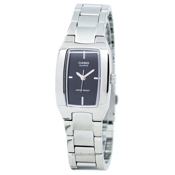 Casio Enticer Analog Black Dial LTP-1165A-1CDF LTP-1165A-1C Women's Watch
