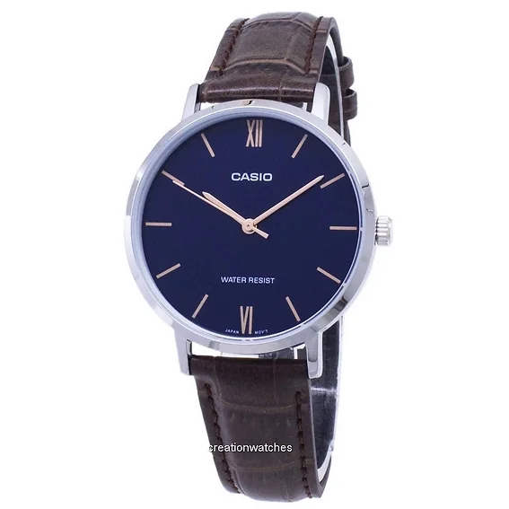 Casio Quartz LTP-VT01L-2B LTPVT01L-2B Analog Women's Watch