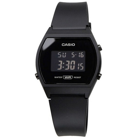 นาฬิกาข้อมือ Casio Youth Resin Digital LW-204-1B LW204-1 Women's Watch