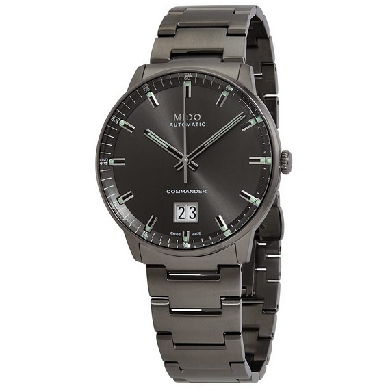 Mido Commander Big Date Stainless Steel Anthracite Dial Automatic M021.626.33.061.00 นาฬิกาผู้ชาย