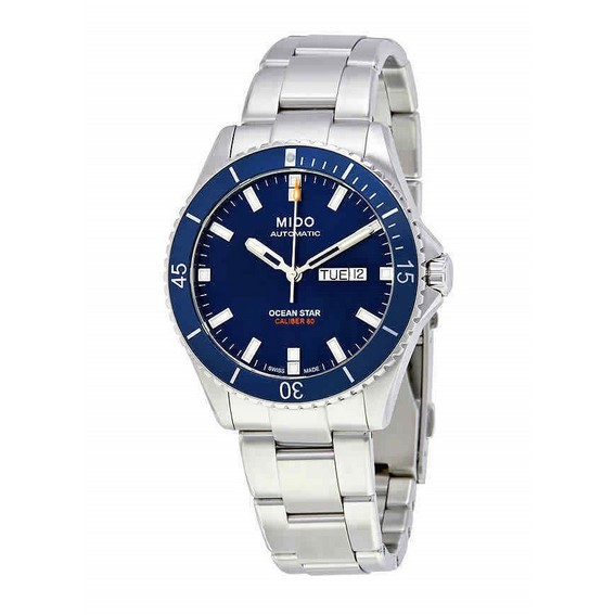 Zegarek męski Mido Ocean Star 200 z niebieską tarczą i automatycznym nurek M026.430.11.041.00 200M