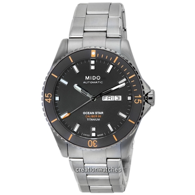 Mido Ocean Star 200 Anthracite Dial Automatic Diver's M026.430.44.061.00 M0264304406100 200M Men's Watch