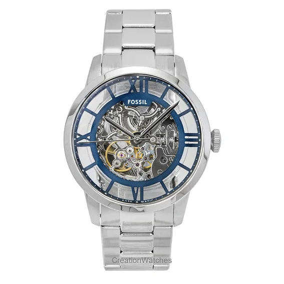 自巻き フォッシル 時計 スケルトン FOSSIL - FOSSIL フォッシル