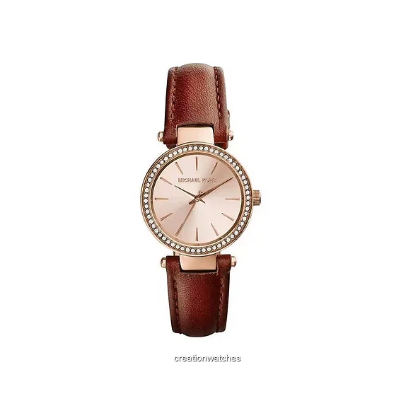 Michael Kors Petite Darci Rose Dial Crystals MK2353 Women's Watch
