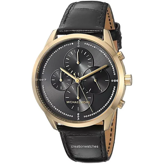 Michael Kors Slater Chronograph Quartz Diamond Accent MK2686 Women's Watch