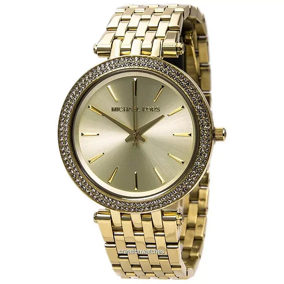 Michael Kors Darci Glitz Crystals Pave Bezel MK3191 Women's Watch