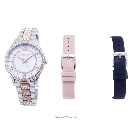 Michael Kors Lauryn Two Tone Stainless Steel MK4366 Quartz Women's Watch