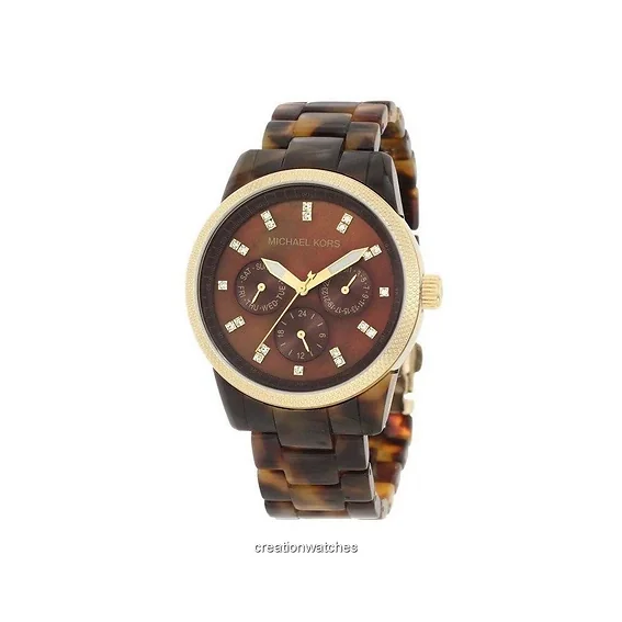 Michael Kors Jet Set Tortoise Shell MK5038 Women's Watch