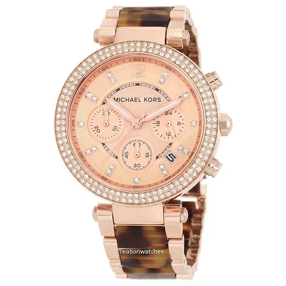 Michael Kors Parker Crystals Chronograph MK5538 Women's Watch