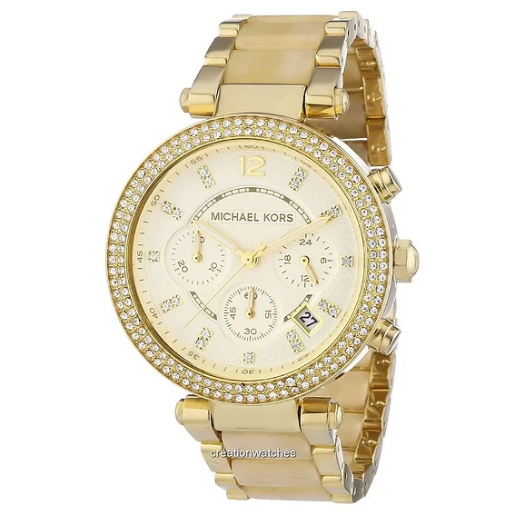 Michael Kors Parker Chronograph Crystals MK5632 Women's Watch