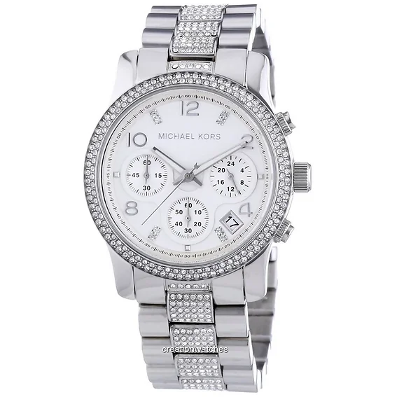 Michael Kors Runway Chronograph Crystals MK5825 Women's Watch