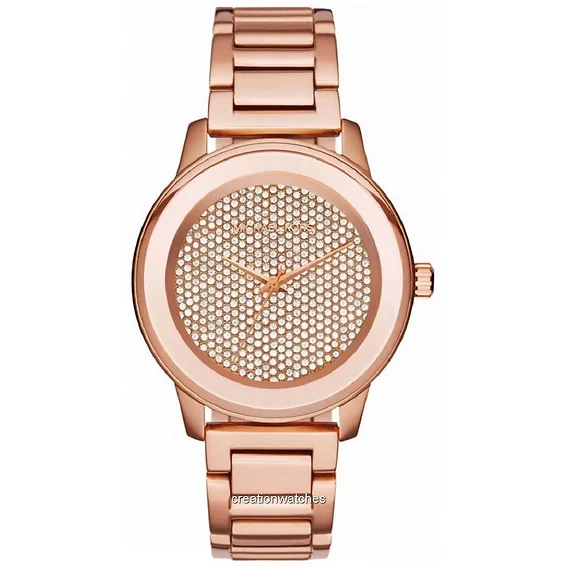 Michael Kors Kinley Quartz Crystal Pave Dial MK6210 Women's Watch