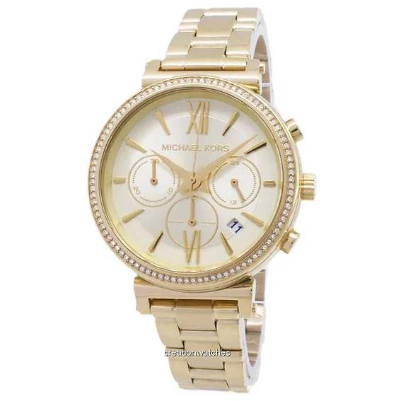 Michael Kors Chronograph Quartz Diamond Accent MK6559 Women's Watch