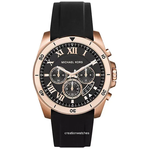 Michael Kors Brecken Black Dial Chronograph MK8436 Men's Watch