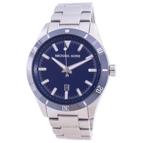 Michael Kors Layton Blue Dial Stainless Steel Quartz MK8815 Men's Watch
