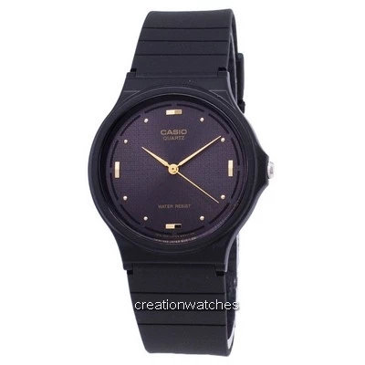 นาฬิกาข้อมือผู้ชาย Casio Quartz Enticer Analog Black Dial MQ-76-1ALDF MQ-76-1AL