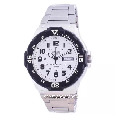 Reloj Casio Youth White Dial Quartz MRW-200HD-7BV MRW200HD-7BV 100M para hombre