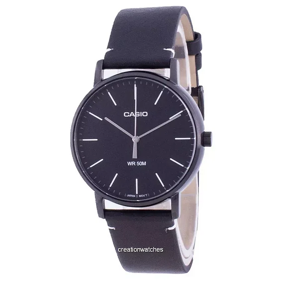 Casio Black Dial Quartz MTP-E171BL-1E MTPE171BL-1 Men's Watch