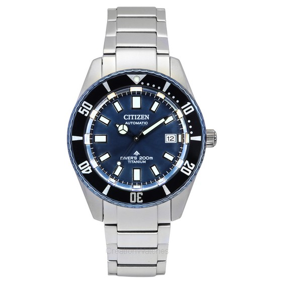 Citizen Promaster Fujitsubo Anniversary Limited Edition Super Titanium Automatik Taucheruhr NB6026-56L 200M Herrenuhr