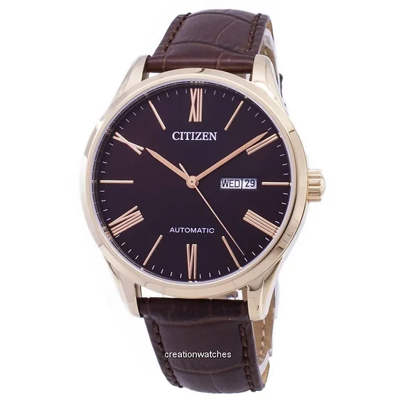 Relógio Citizen mecânico NH8363-14 X automático analógico masculino