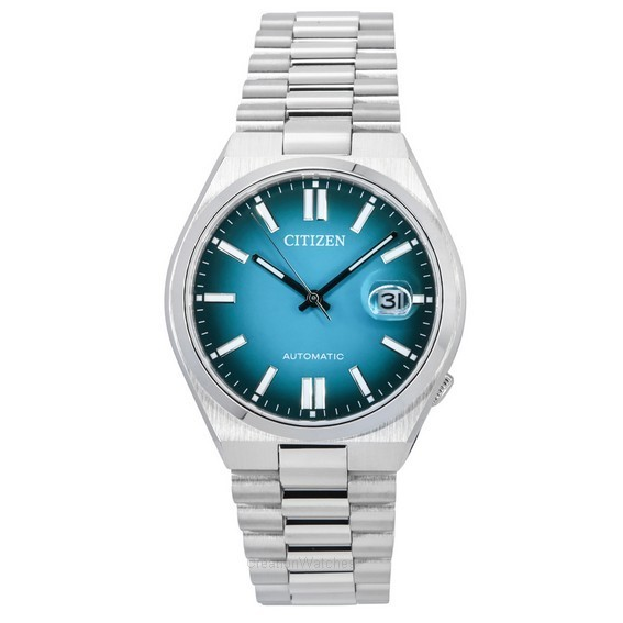 Citizen Tsuyosa Stainless Steel Turquoise Dial Automatic NJ0151-88X Men's Watch