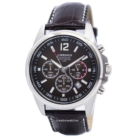 J.Springs by Seiko Chronograph Stainless Steel 100M NPFC404 Men's Watch
