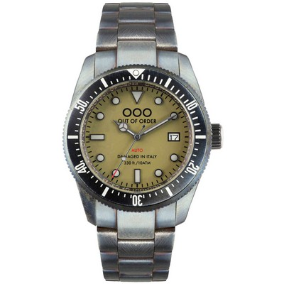 Out Of Order Green Auto 2.0 Superluminova C3 Dial Automatic OOO.001-16.2.VE 100M Men's Watch