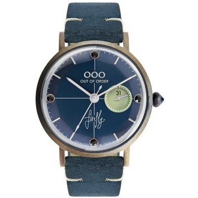 Out Of Order Firefly 36 Blue Dial Quartz OOO.001-7.BL Men's Watch