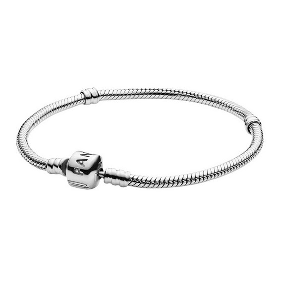 Pulseira Pandora Moments Snake Chain 590702HV-17 para mulheres