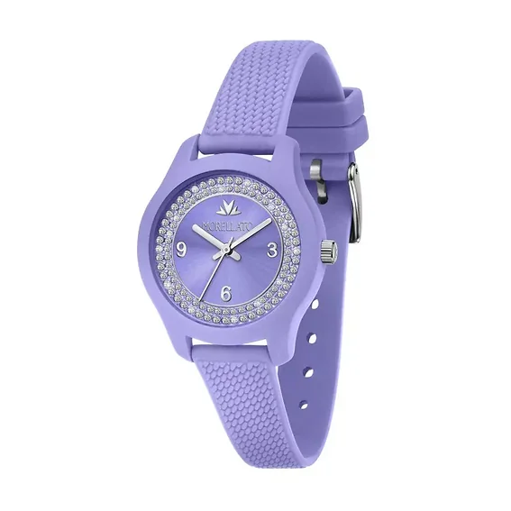 Morellato Soft Purple Dial Plastic Strap Quartz R0151163511 Women's Watch
