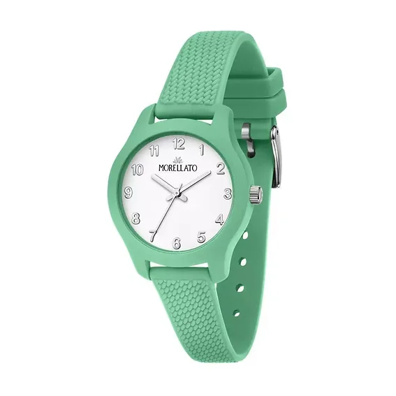 Morellato Soft White Dial Plastic Strap Quartz R0151163513 Women's Watch