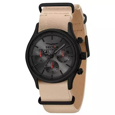 Relógio masculino de quartzo R3251517006 com pulseira de couro setor 660 / mostrador sunray