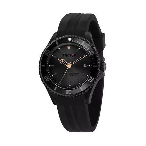 Sector De Gayardon Black Sunray Dial Quartz R3251523001 100M Men's Watch