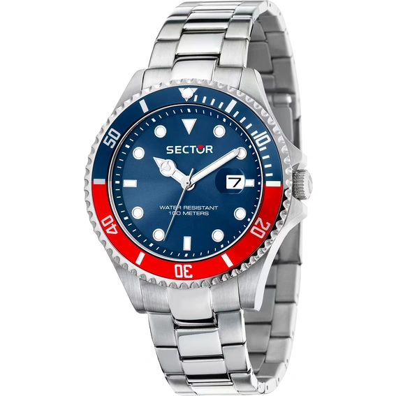 Sector 230 Stainless Steel Blue Dial Quartz R3253161057 100M Men's Watch