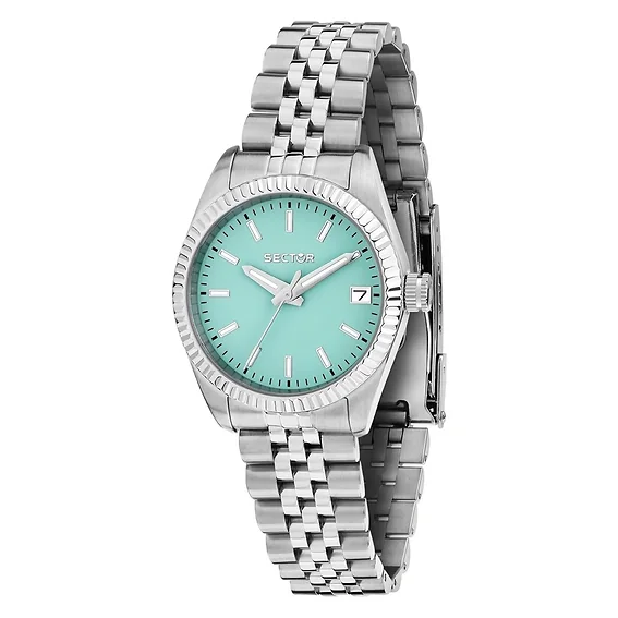 Sector 240 Stainless Steel Turquoise Dial Quartz R3253240515 Women's Watch